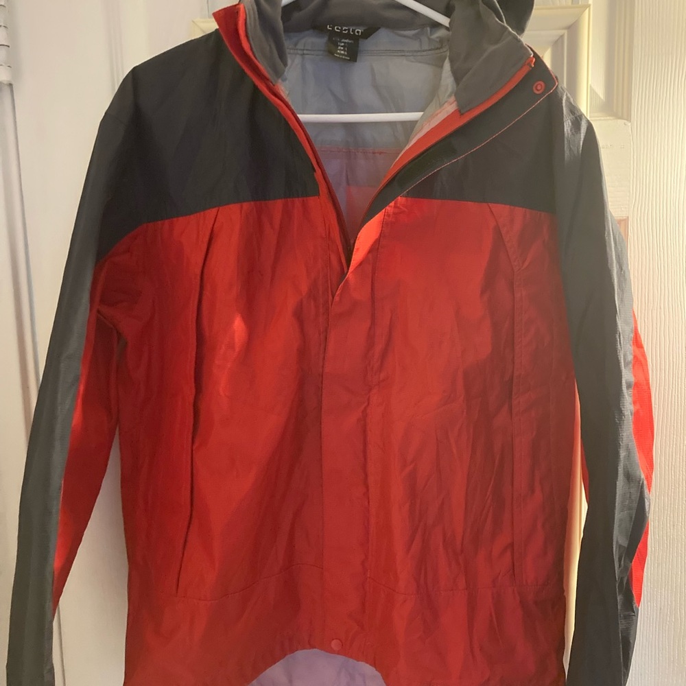 Tesla Windbreaker Snap Button Zipper Velcro closure Size Medium